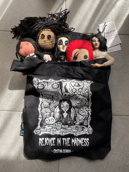 Tote Bag "REJOICE IN THE MADNESS"
